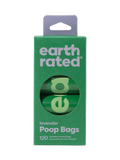 Dog Poop Bag Refill Rolls – Leak-Proof, Extra Strong - Lavender / 120 Bags