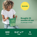 Easy-Tie Handle Poop Bags