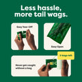Dog Poop Bag Refill Rolls – Leak-Proof, Extra Strong