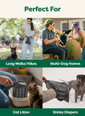 Odor-Blocking Dog Poop Bags Refill Rolls With 3X Protect Technology