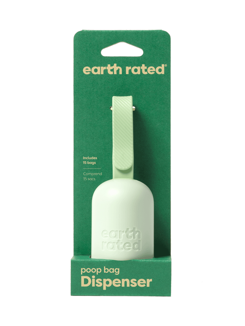 Poop Bag Dispenser with 15 Bags X0