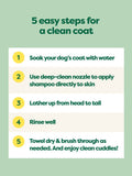 Detangling 3-in-1 Dog Shampoo - Cleans, Detangles and Hydrates