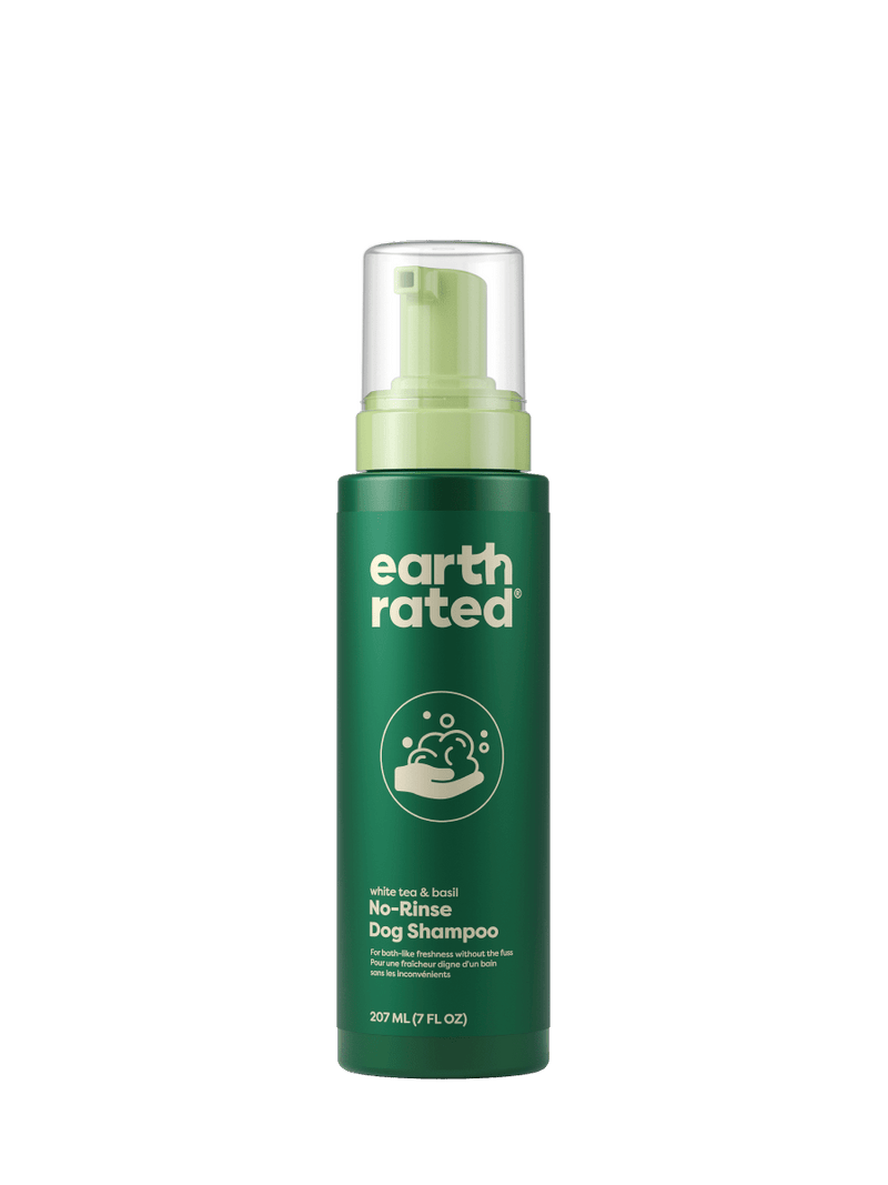 No-Rinse Dog Shampoo - Waterless Foam Cleanser For All Coats W0