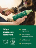 No-Rinse Dog Shampoo - Waterless Foam Cleanser For All Coats